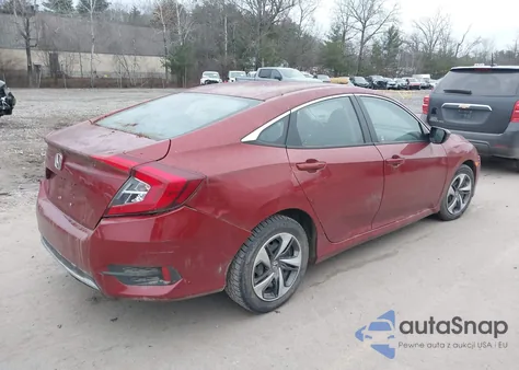 2019 Honda Civic Lx z USA, uszkodzony, nr VIN 19XFC2F6XKE046373